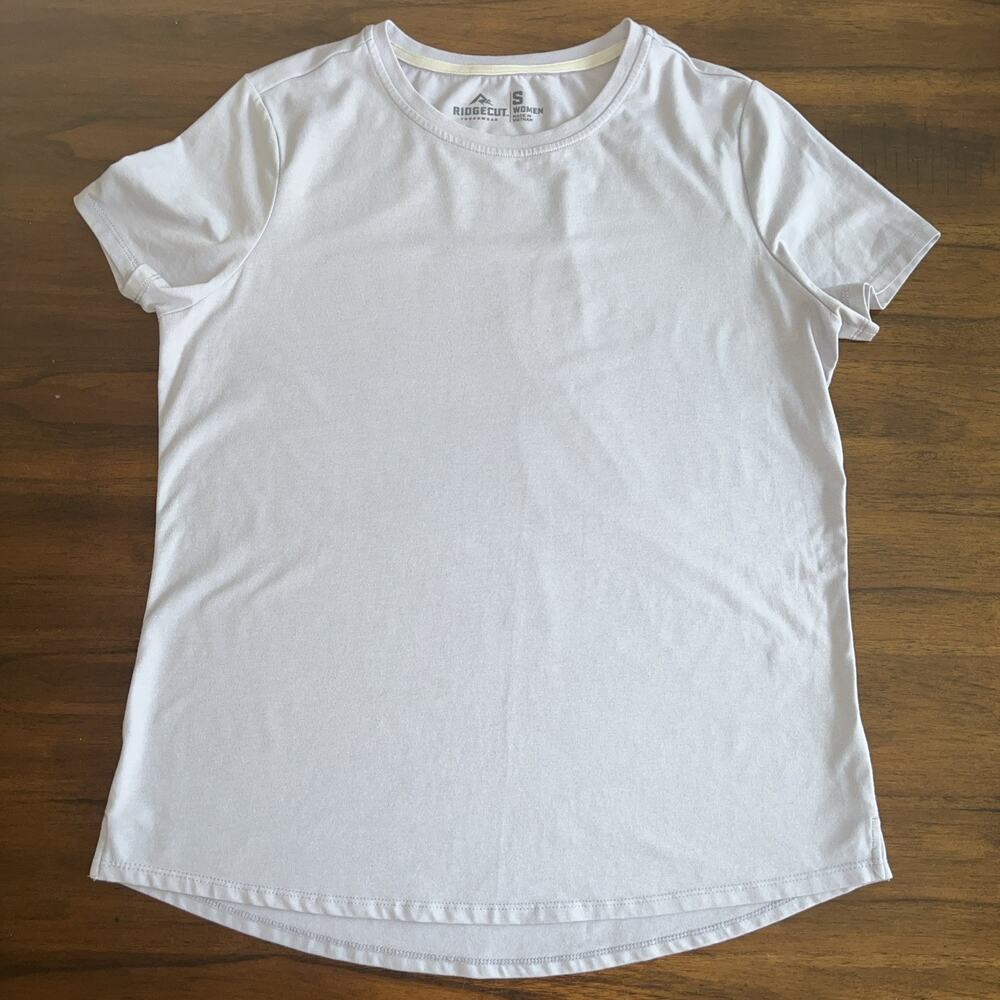 Ridgecut Toughwear Women's Tee Size S Lavender Short Sleeve Gardengirl Workcore